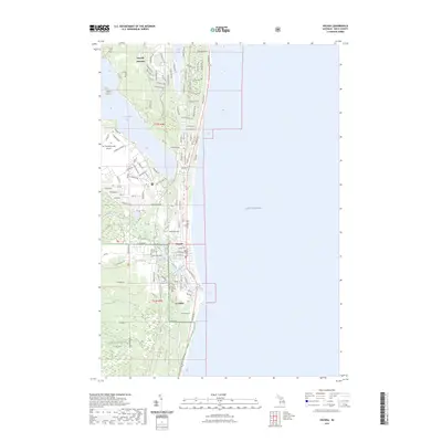 2023 Map of Oscoda, 2023 Print