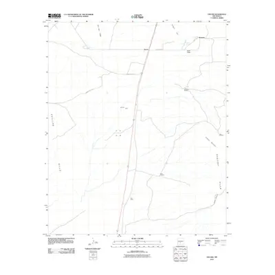2010 Map of Oscura, 2010 Print