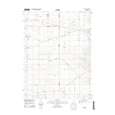 2013 Map of Osgood, 2013 Print