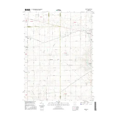 2016 Map of Osgood, 2016 Print