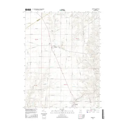2016 Map of Osgood, 2016 Print