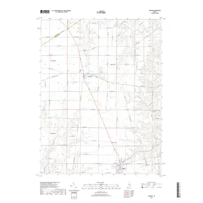 2019 Map of Osgood, 2019 Print
