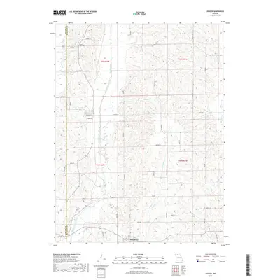 2017 Map of Osgood, 2017 Print