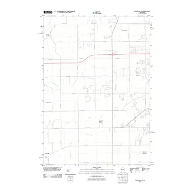 2010 Map of Oshkosh NE, 2010 Print