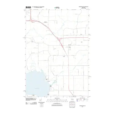 2010 Map of Oshkosh NW, 2010 Print