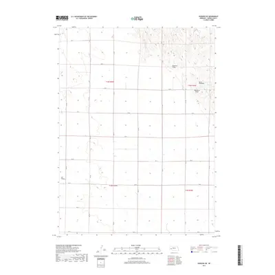 2017 Map of Oshkosh SW, 2017 Print