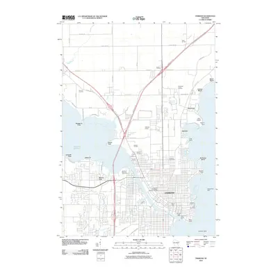 2010 Map of Oshkosh, 2010 Print