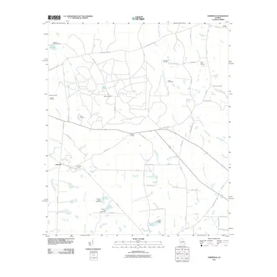 2011 Map of Osierfield, 2011 Print