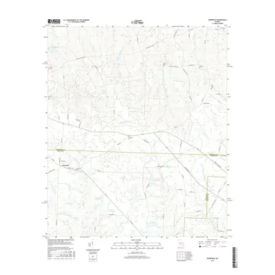 2017 Map of Osierfield, 2017 Print