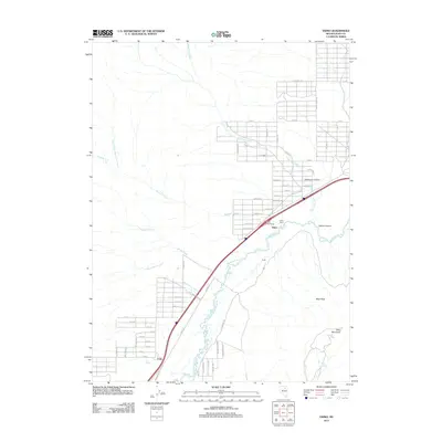 2012 Map of Osino, 2012 Print