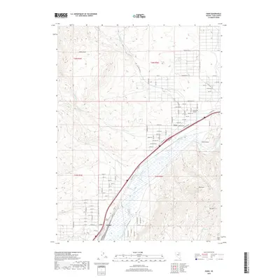 2018 Map of Osino, 2018 Print