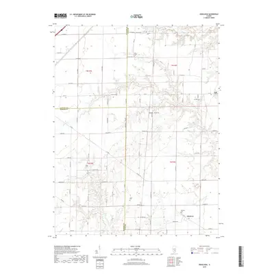 2018 Map of Oskaloosa, 2018 Print