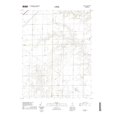 2021 Map of Oskaloosa, 2021 Print