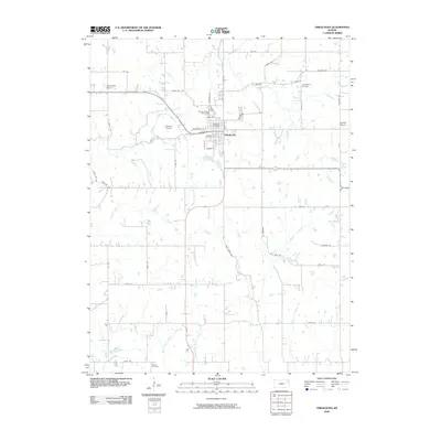 2009 Map of Oskaloosa, 2009 Print