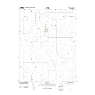 2012 Map of Oskaloosa, 2012 Print