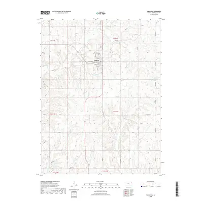 2018 Map of Oskaloosa, 2018 Print