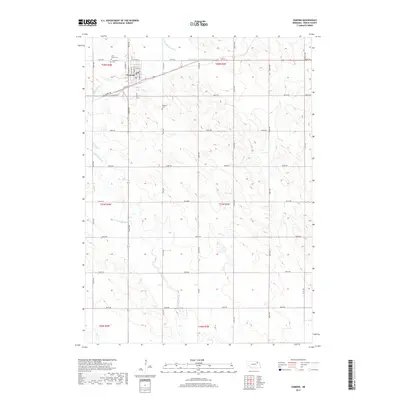 2017 Map of Osmond, 2017 Print