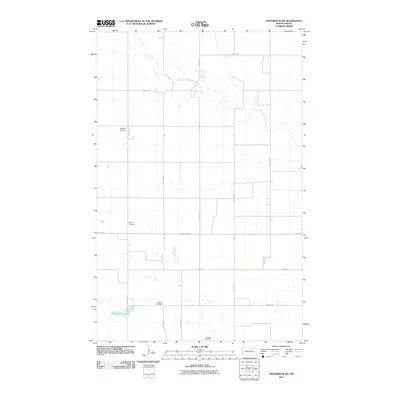 2011 Map of Osnabrock SW, 2011 Print