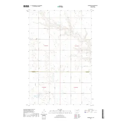 2017 Map of Osnabrock SW, 2017 Print