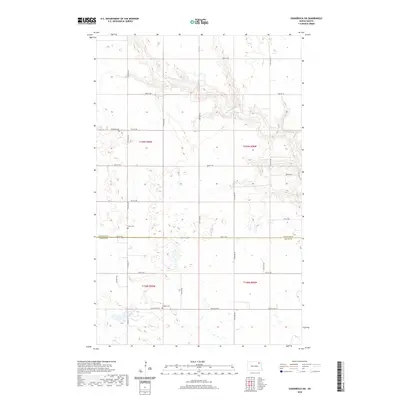 2020 Map of Osnabrock SW, 2020 Print