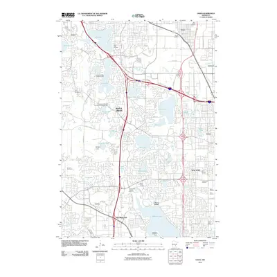 2010 Map of Osseo, 2010 Print