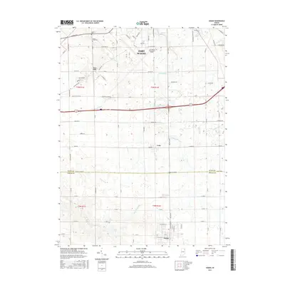 2016 Map of Ossian, 2016 Print