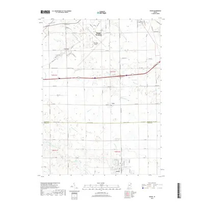 2019 Map of Ossian, 2019 Print