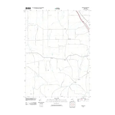 2010 Map of Ossian, 2010 Print
