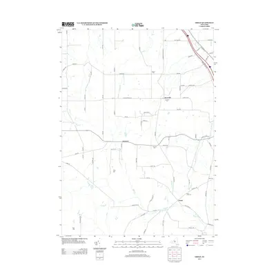 2013 Map of Ossian, 2013 Print
