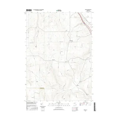 2016 Map of Ossian, 2016 Print