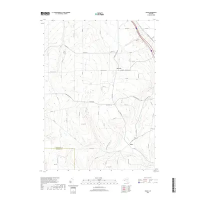 2019 Map of Ossian, 2019 Print
