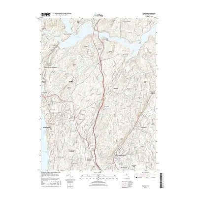 2016 Map of Ossining, 2016 Print