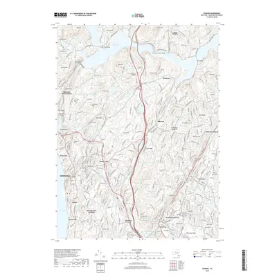 2019 Map of Ossining, 2019 Print