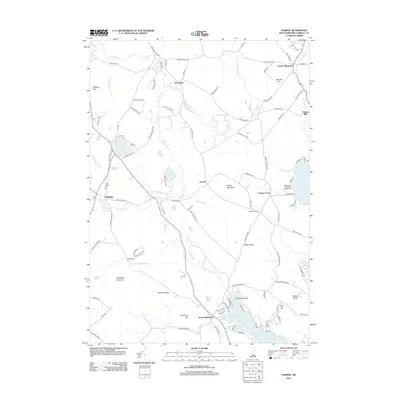 2012 Map of Ossipee, 2012 Print