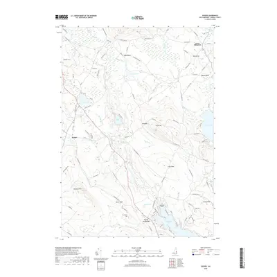 2018 Map of Ossipee, 2018 Print