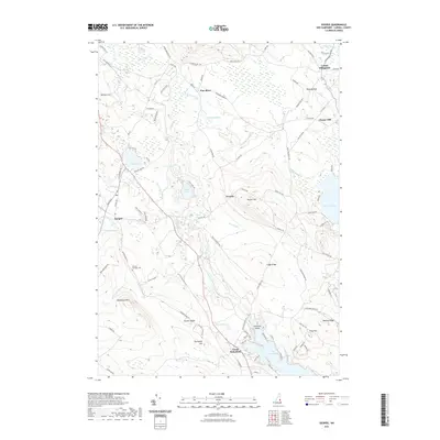 2021 Map of Ossipee, 2021 Print