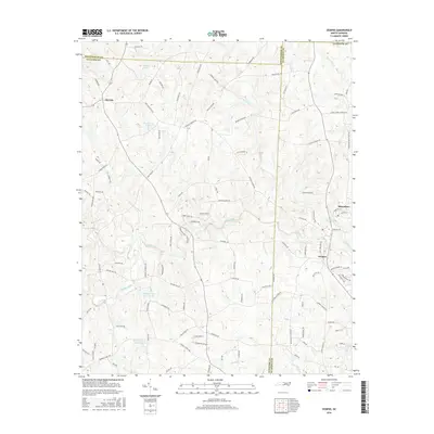 2016 Map of Ossipee, 2016 Print