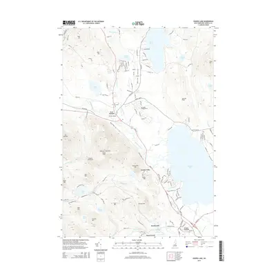 2015 Map of Ossipee Lake, 2015 Print