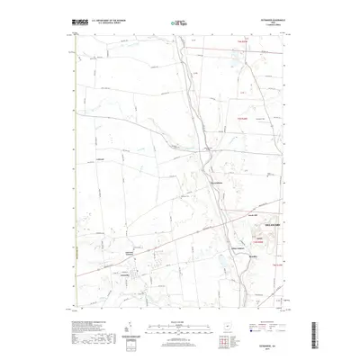 2019 Map of Ostrander, 2019 Print