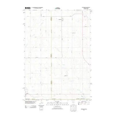 2013 Map of Ostrander, 2013 Print
