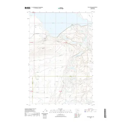2020 Map of O'Sullivan Dam, 2020 Print