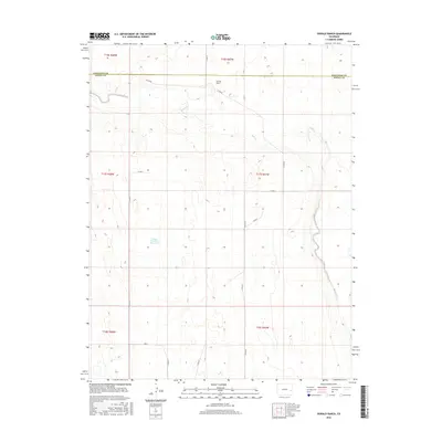 2016 Map of Oswald Ranch, 2016 Print