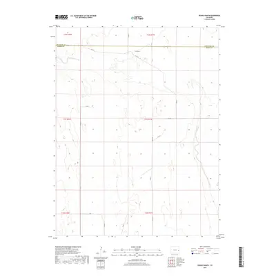 2019 Map of Oswald Ranch, 2019 Print