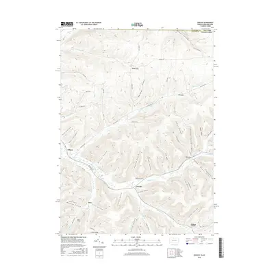 2016 Map of Oswayo, 2016 Print