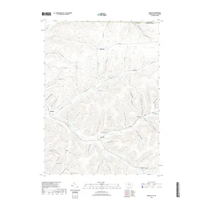 2019 Map of Oswayo, 2019 Print