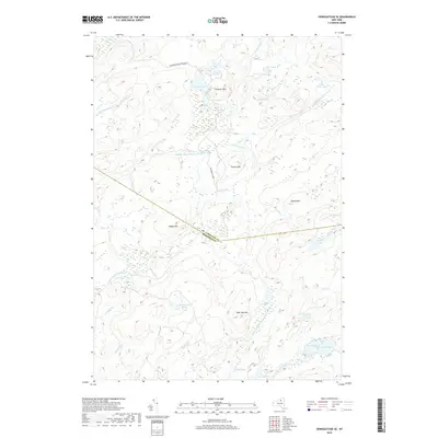 2019 Map of Oswegatchie SE, 2019 Print