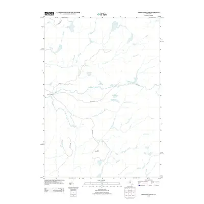 2013 Map of Oswegatchie SW, 2013 Print