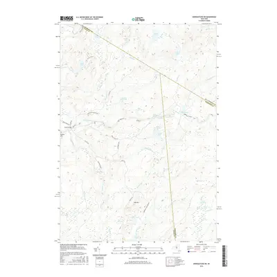 2016 Map of Oswegatchie SW, 2016 Print