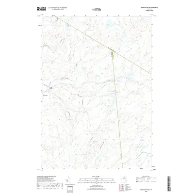 2019 Map of Oswegatchie SW, 2019 Print