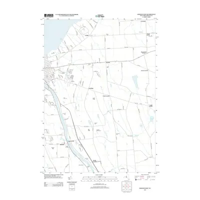 2013 Map of Oswego East, 2013 Print